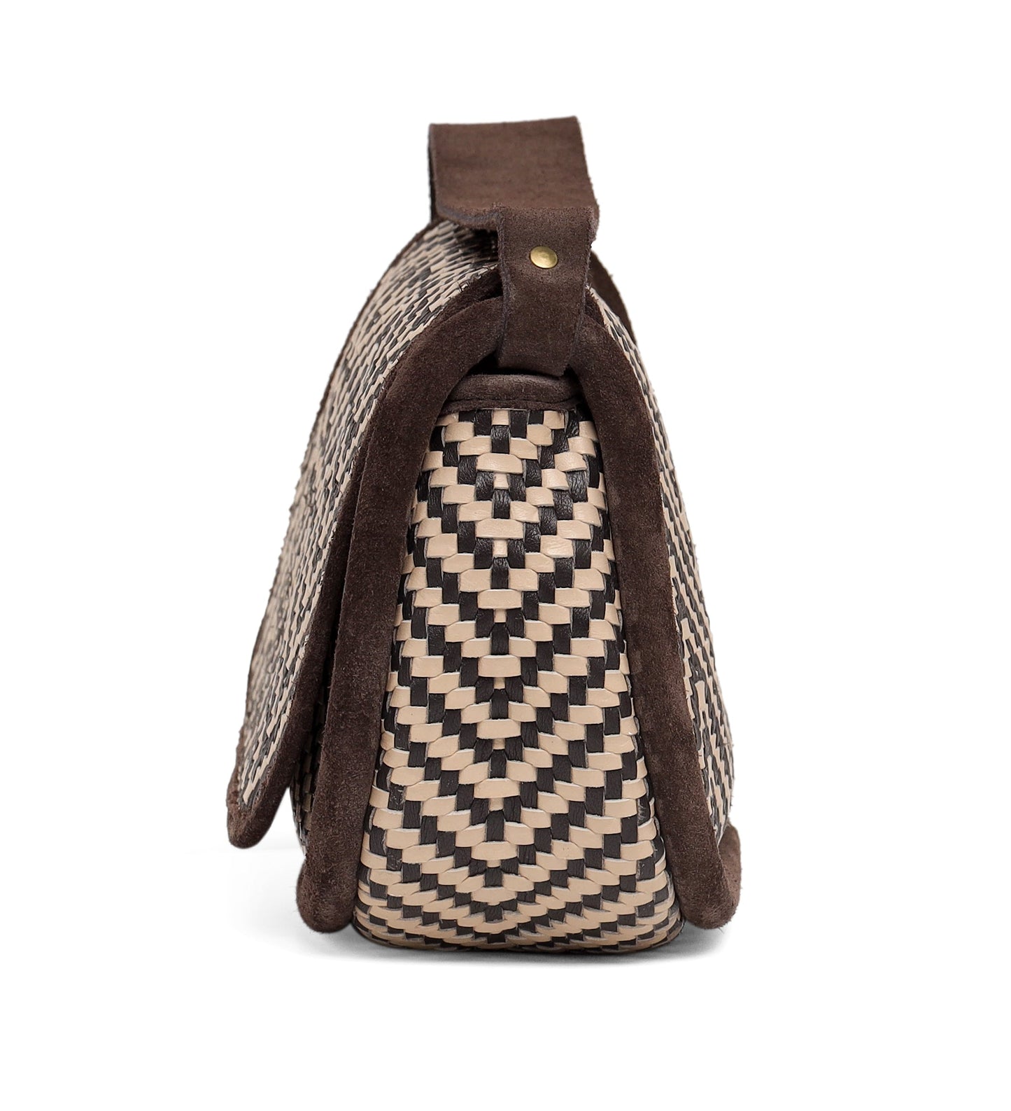 Graham Crossbody Bag-Chevron