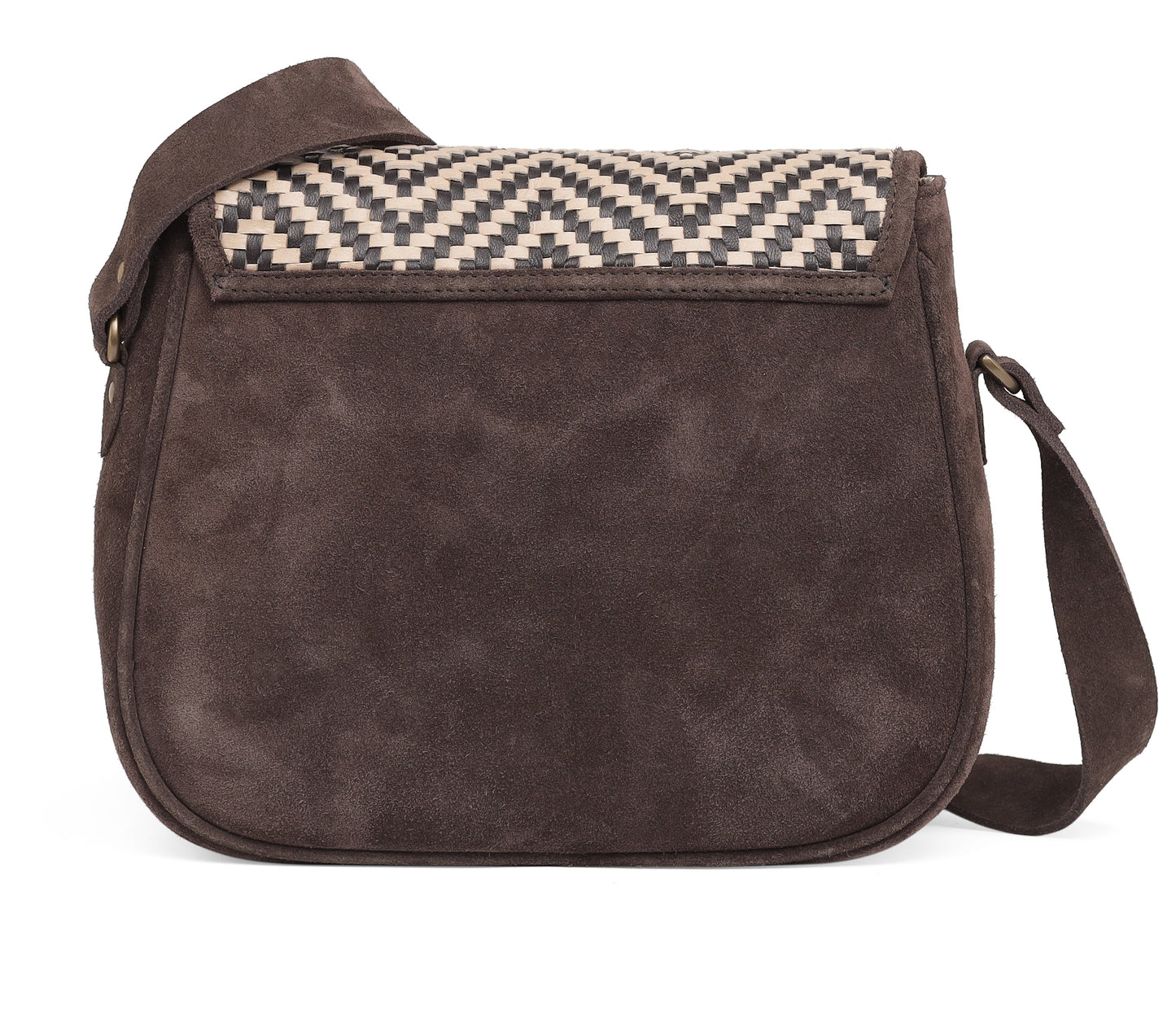 Walter Shoulder Bag-Chevron