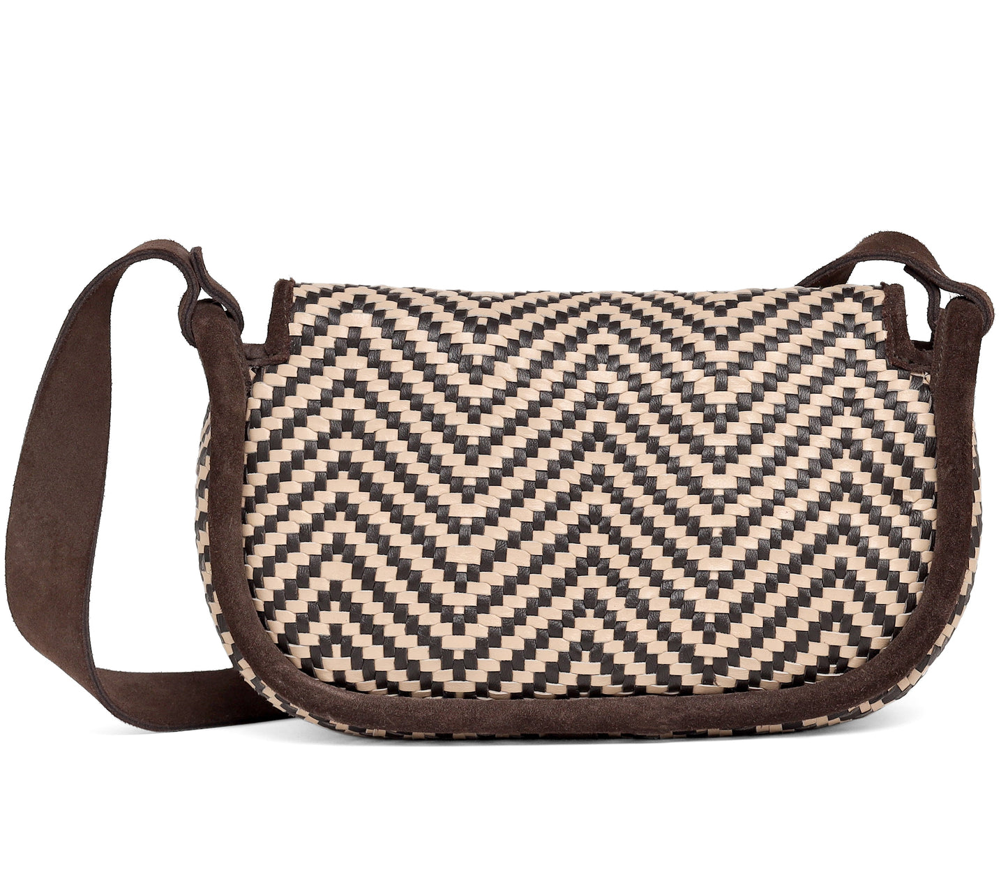 Graham Crossbody Bag-Chevron