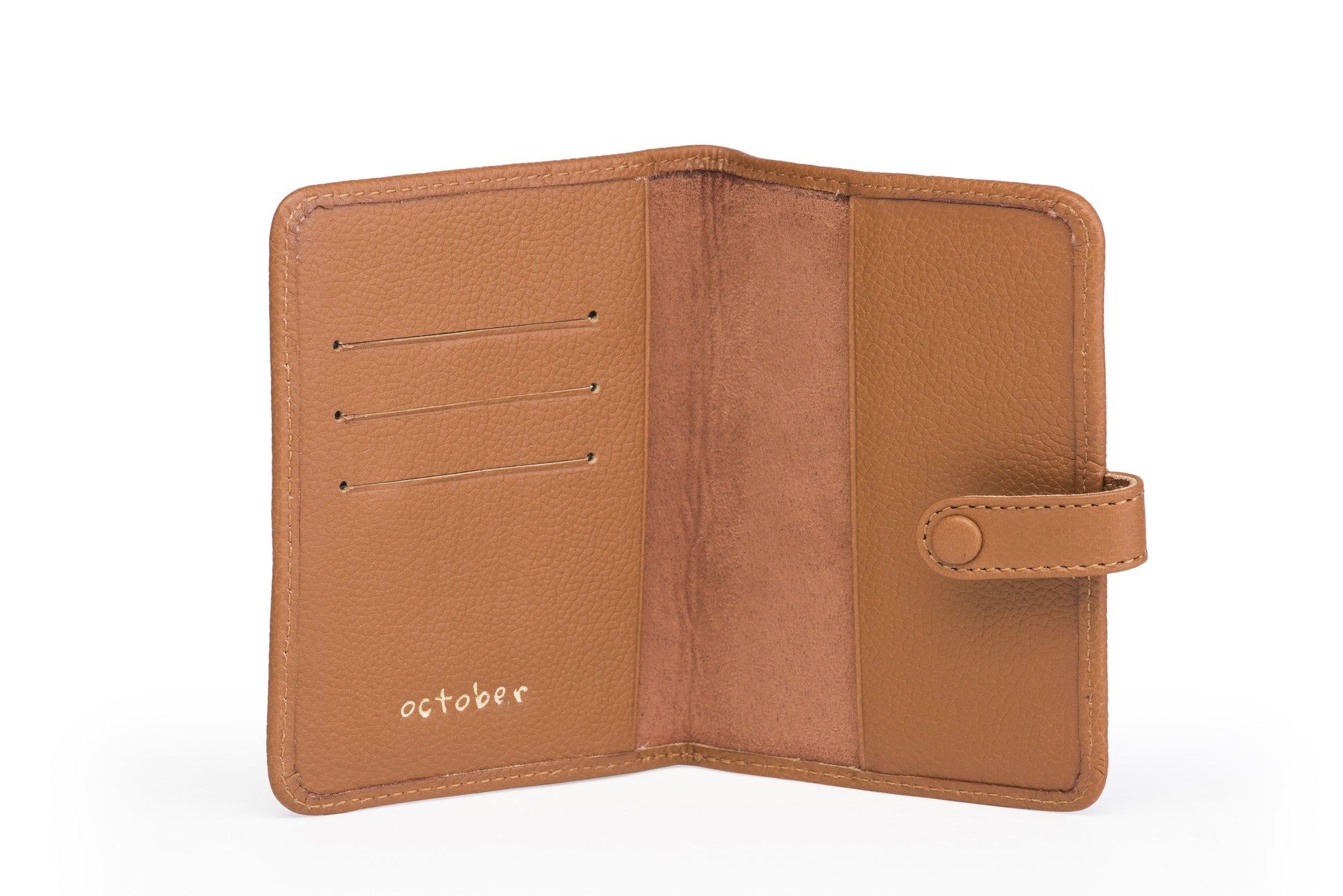 Oslo-Passport Wallet Tan - October Jaipur