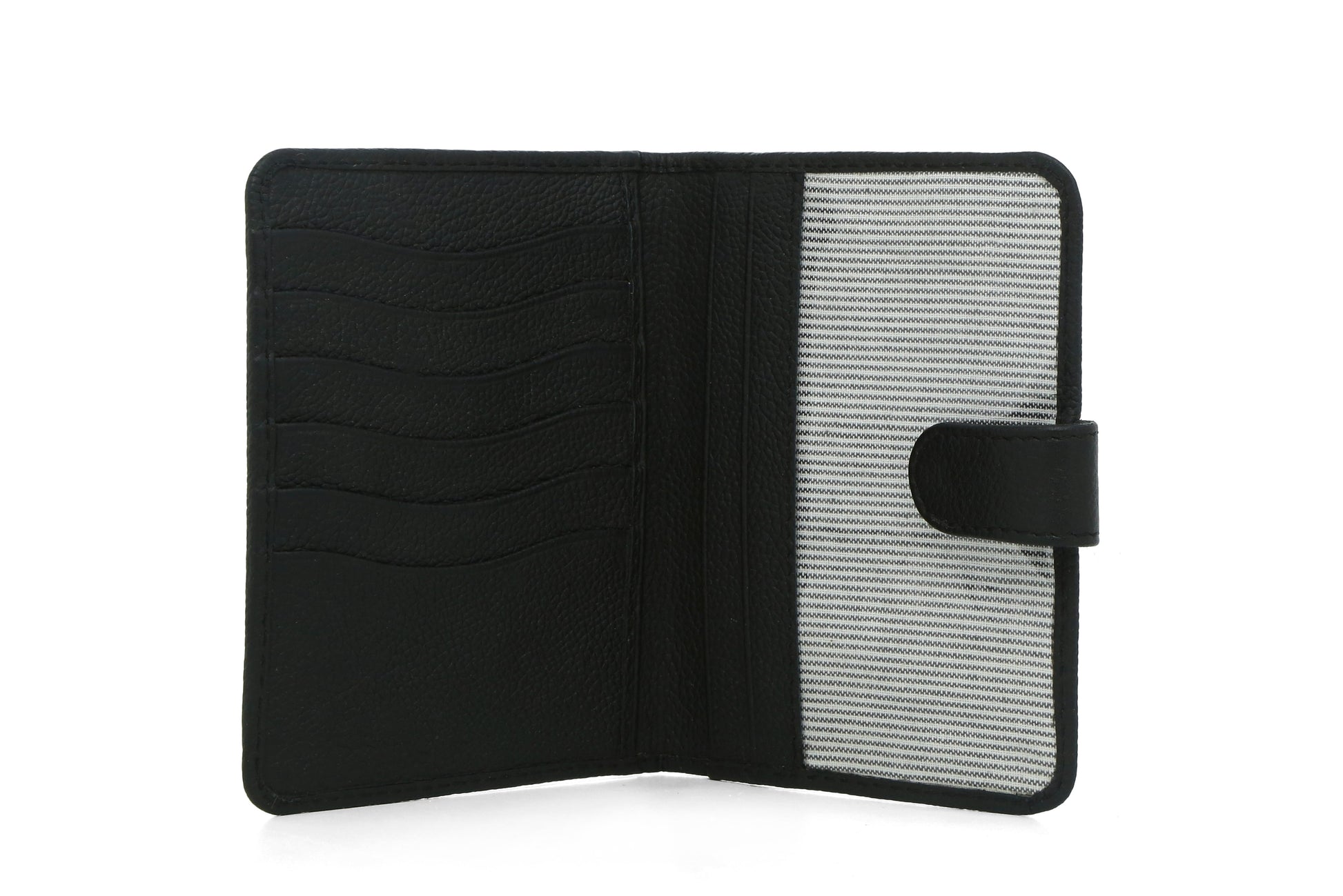 Boston-Travel Wallet Black - October Jaipur