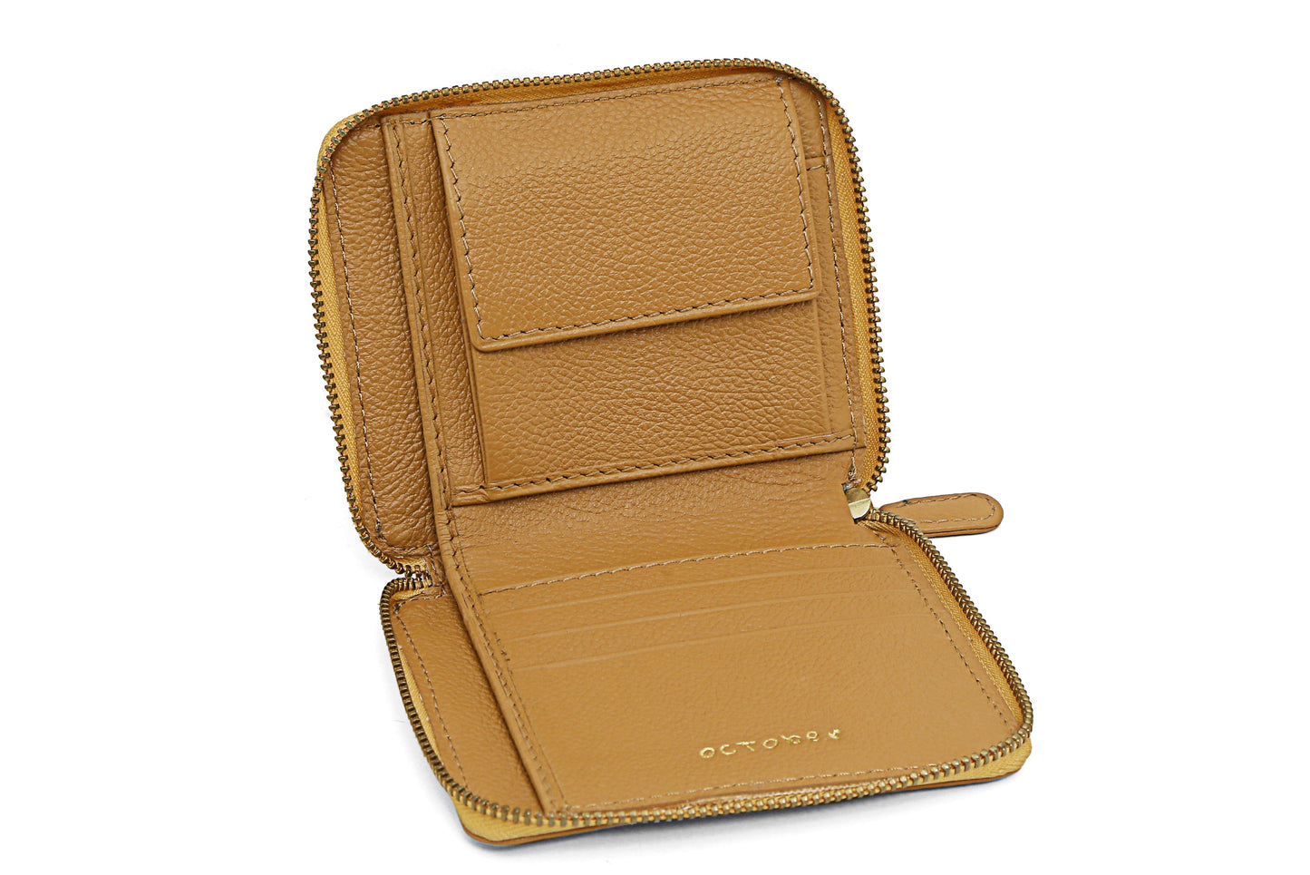 Royal Crest- Mini Wallet Camel - October Jaipur