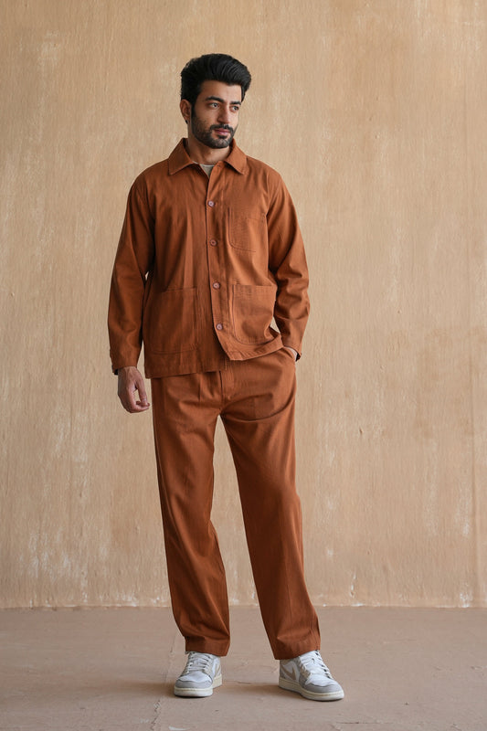 GRAHAM CO-ORD SET- RUST