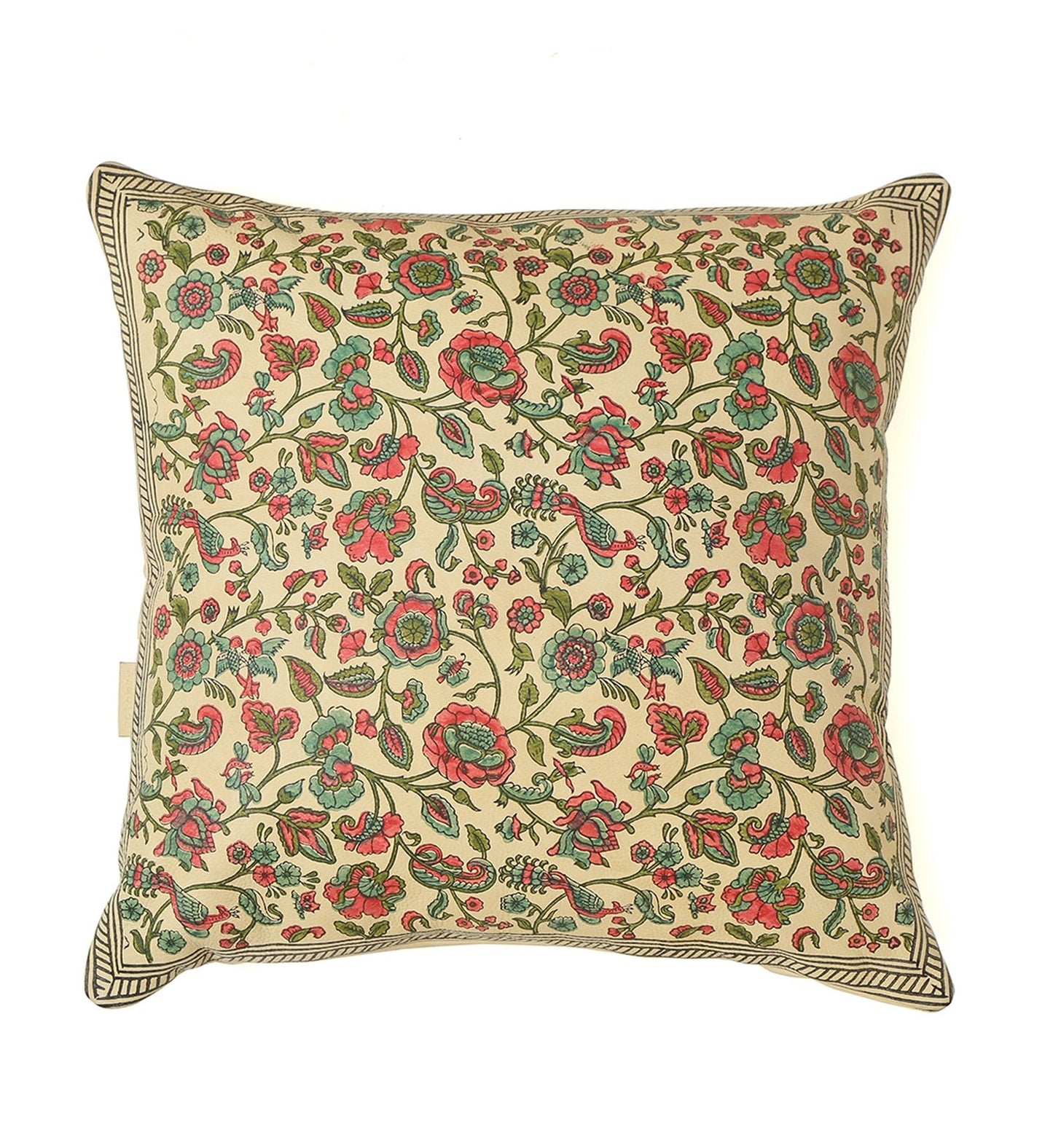 Westend Garden- Cream Pillow - October Jaipur