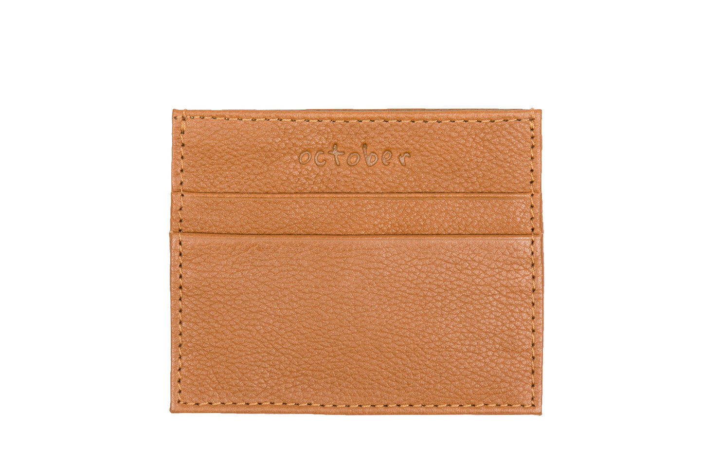 Classic Card Holder- Tan - October Jaipur