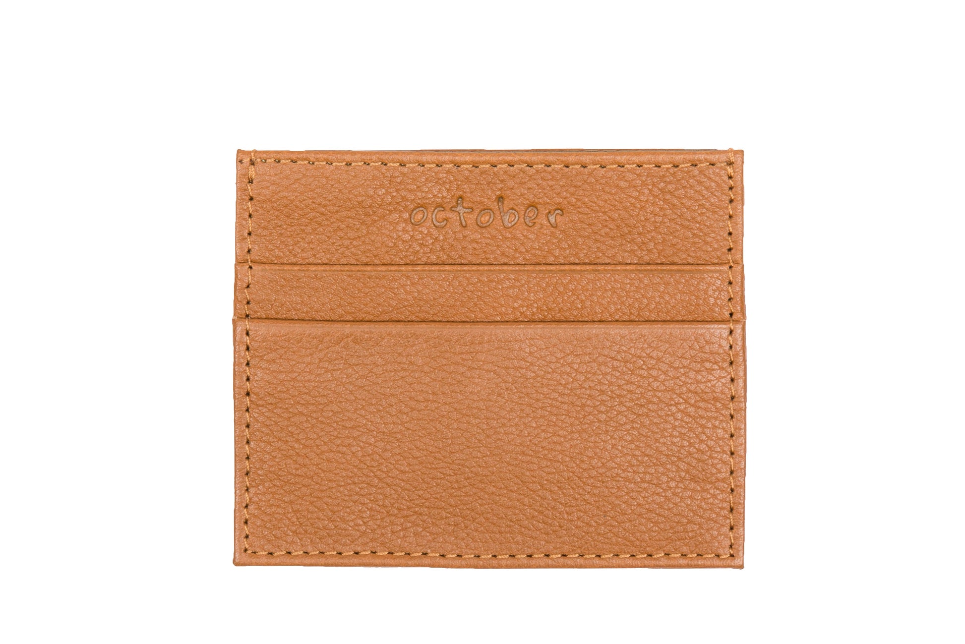 Classic Card Holder- Tan - October Jaipur